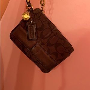 Coach wristlet